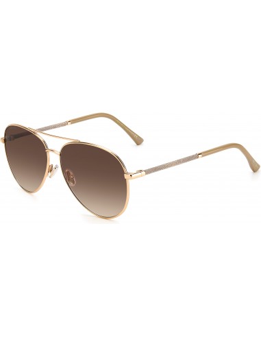 Jimmy Choo Devan Sunglasses le des métaux précieux