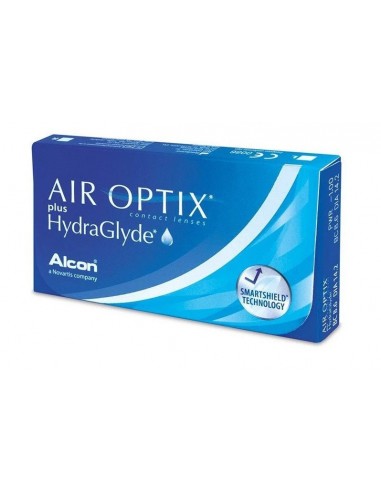 Air Optix plus HydraGlyde Monthly Contact Lenses 6PK de pas cher