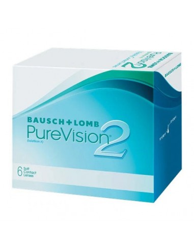 PureVision 2 Monthly Contact Lenses with HD Optics 6PK ou a consommer sur place