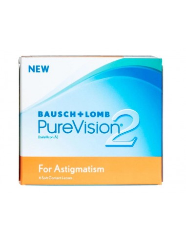 PureVision 2 Toric Monthly Contact Lenses 6PK (for Astigmatism) Comparez plus de prix