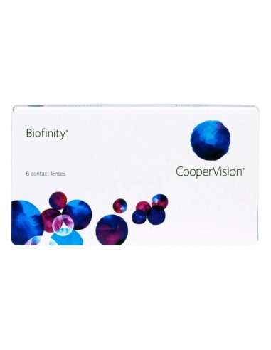 Biofinity Monthly Contact Lenses 6PK prix