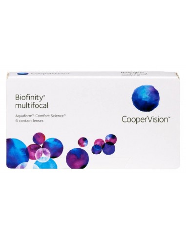 Biofinity Multifocal None Dominenet Eye N Monthly Contact Lenses 6PK en ligne des produits 