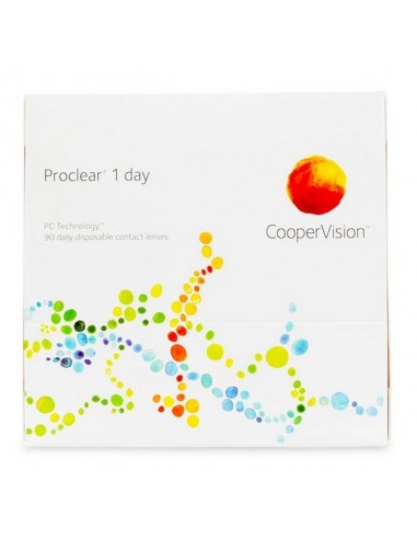 Proclear 1 Day Daily Contact Lenses 90PK hantent personnes