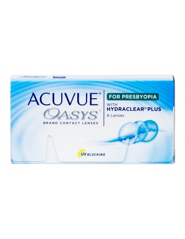 Acuvue Oasys Bi-Weekly Contact Lenses for Presbyopia 6PK pas chere