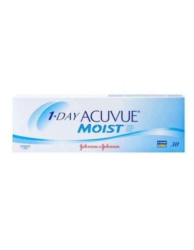 Acuvue 1 Day Moist Daily Contact Lenses 30PK / 90PK s'inspire de l'anatomie humaine