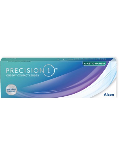 Precision 1 Toric Daily Contact Lenses (For Astigmatism) 30PK / 90PK Comparez plus de prix