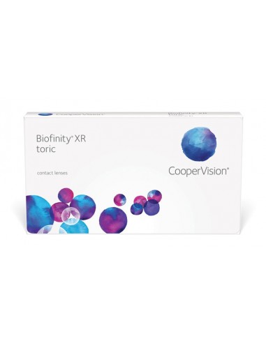 Biofinity XR Toric Monthly Contact Lenses (for Astigmatism) 6PK Comparez et commandez 