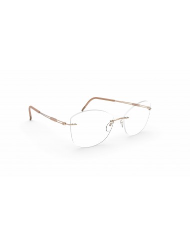 Silhouette TNG Crystals Demo Rimless 5551 Eyeglasses de pas cher